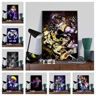 Настенные постеры Джоджо на холсте, Модульная картина без рамки, японское аниме для украшения дома в гостиной