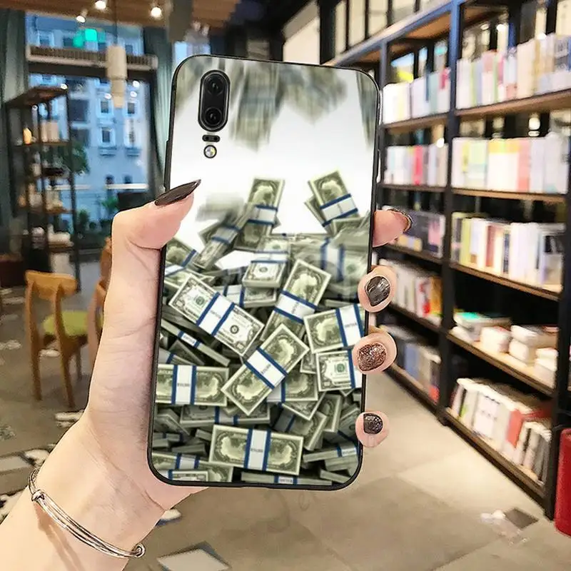 

Big Money 100 Dollars design Phone Case For Huawei honor Mate P 10 20 30 40 Pro 10i 9 10 20 8 x Lite