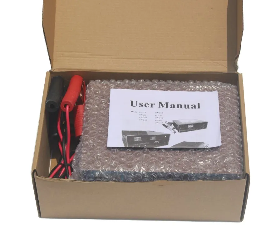 Автомобильное умное зарядное устройство для аккумуляторов 12 В/24 В полностью