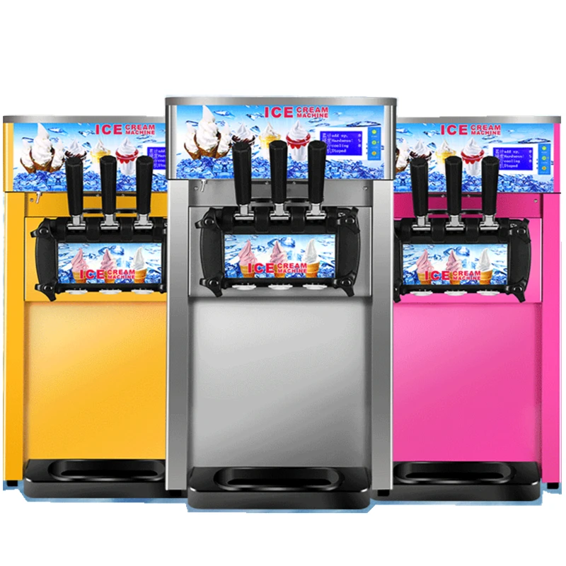 Полностью автоматическая Коммерческая Машина Для Мороженого бытовая