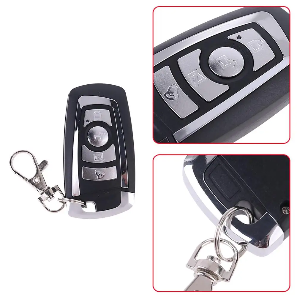 1 шт. 4 кнопки металлический клон управления ler дистанционное управление 433 МГц