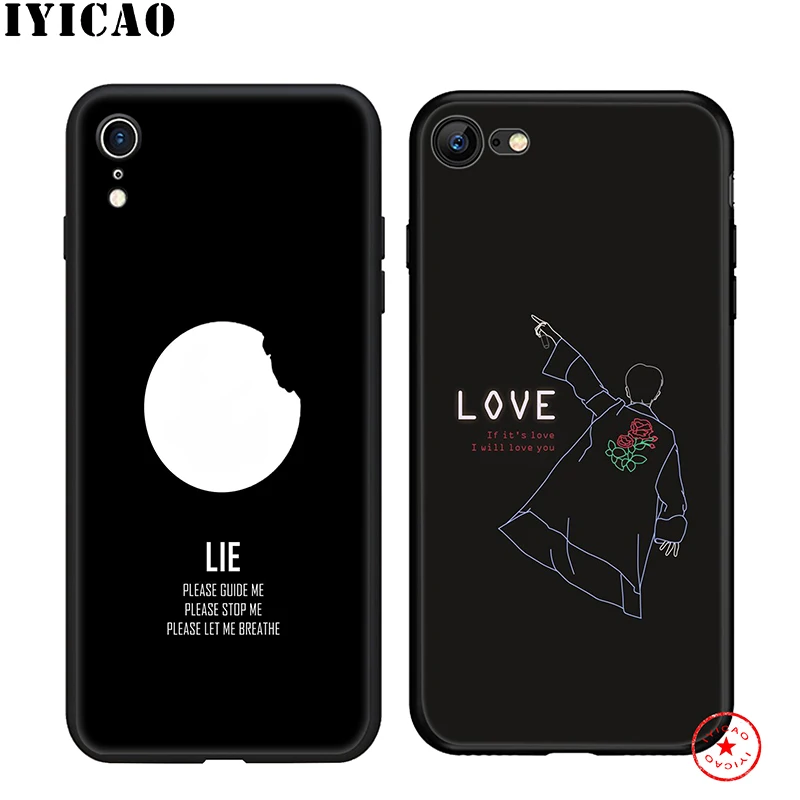 IYICAO J-hope J hope мягкий чехол для телефона iPhone 11 Pro XR X XS Max 6 6S 7 8 Plus 5 5S SE силиконовый TPU |