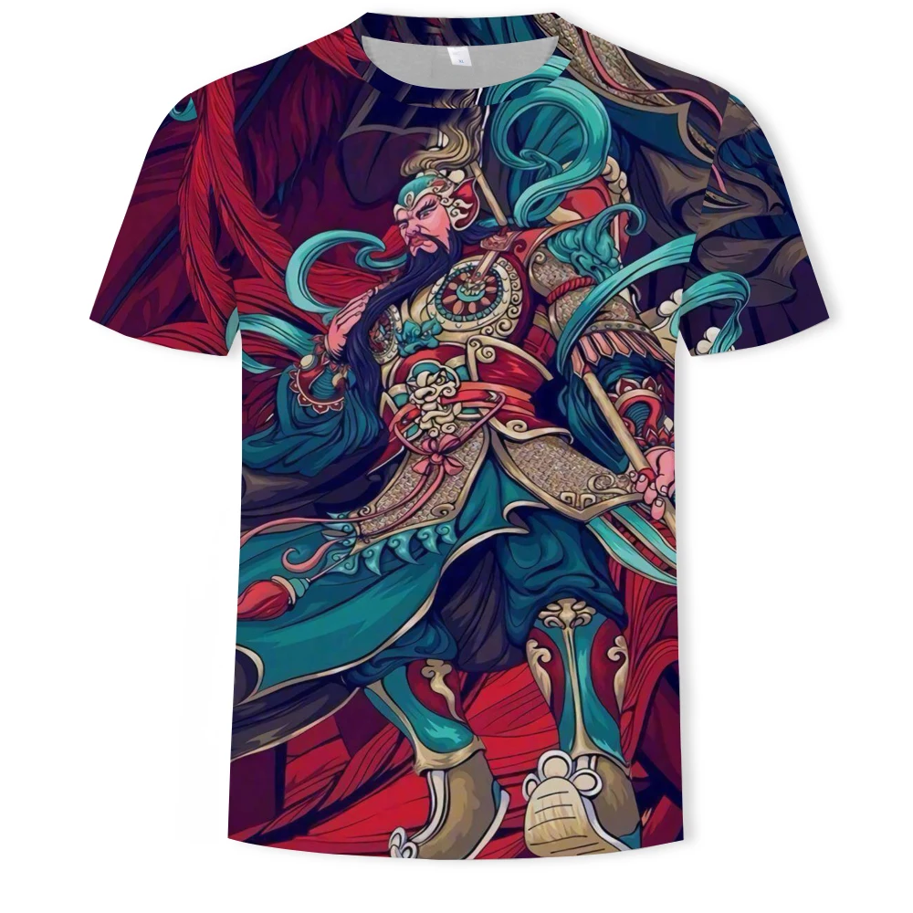 

2021 Summer Men's 3D Printing Graffiti Painting T-shirt is a new comfortable sports and leisure short sleeve XXS-6XL