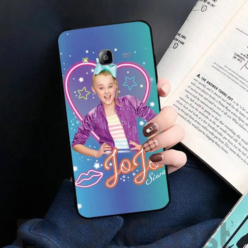 

PINK GIRL Jojo Siwa CUTE COLOR Phone Case For Samsung galaxy S 7 8 9 10 20 edge A 6 10 20 30 50 51 52 70 note plus