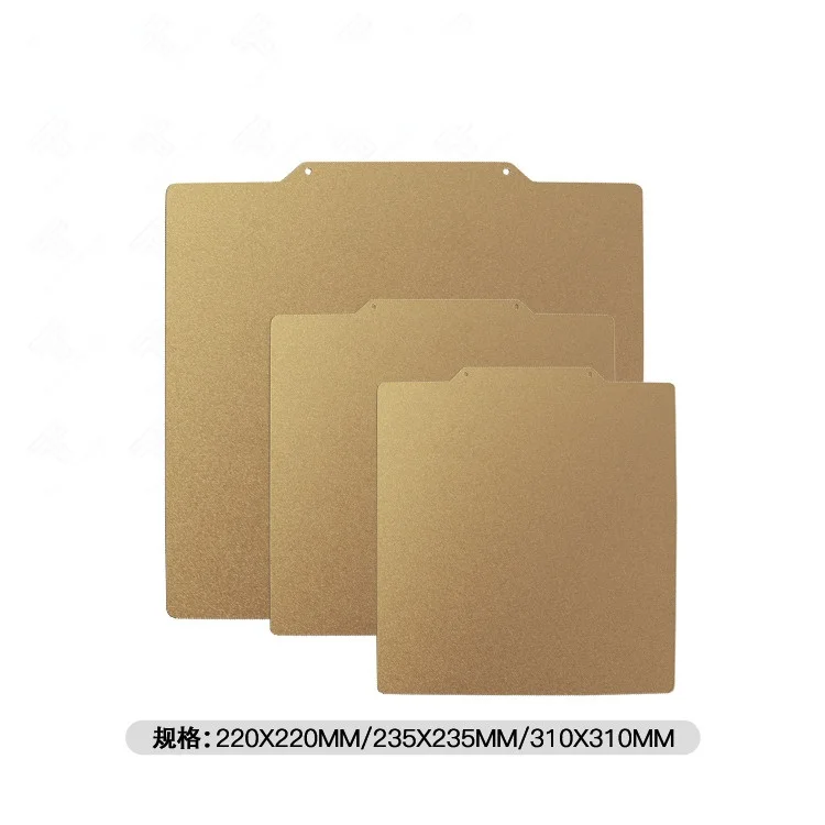 

3D принтер Hot Bed PEI двухсторонний пружинный стальной лист PEI с мягкой магнитной пружиной Voron платформенное ламинирование