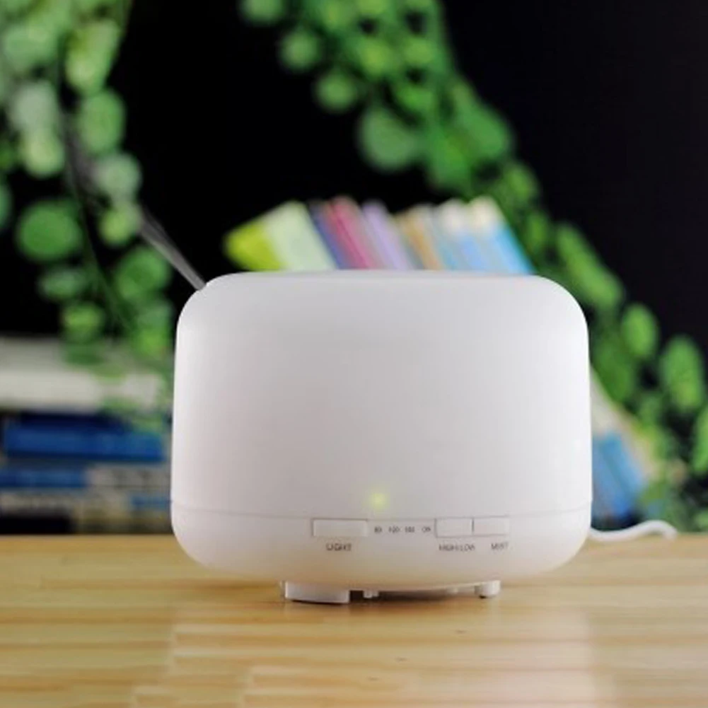 

500ml Ultrasonic Air Humidifier Aroma Essential Oil Diffuser for Home Car Office Essential Oil Diffuser Air Fresher Fogger