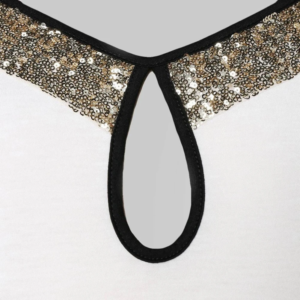 Блузка женская однотонная с открытыми плечами воланом и асимметричным подолом -