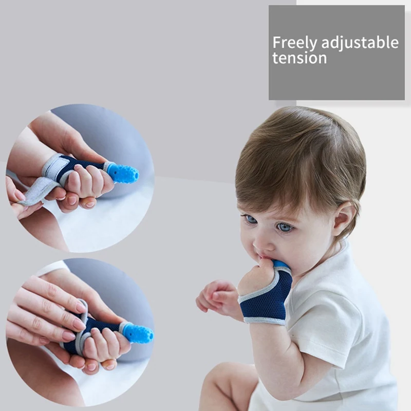Baby Teethers Thumb Gloves Stop Thumbsucking Teether Prevent Finger Bite Prevention Of Child Give Up Sucking Fingers | Мать и ребенок