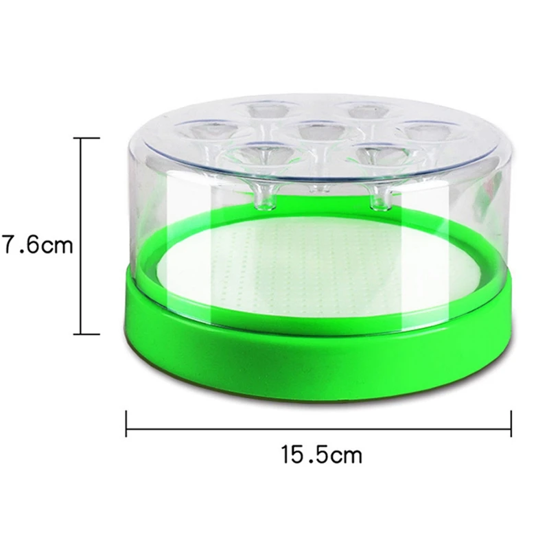 Многоразовая прозрачная зеленая ловушка мухи убийца Аттрактанты включены