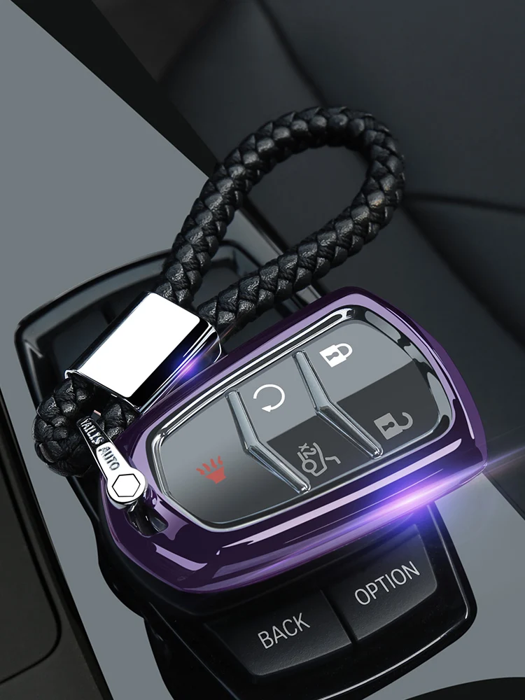 

Car key case car key chain car key bag for Cadillac xts xt5 ats srx atsl ct6 2019