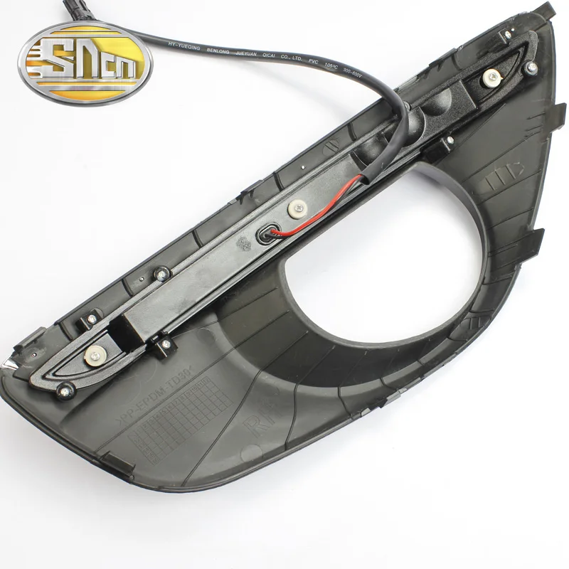 SNCN Светодиодный дневной ходовой светильник для Hyundai Santa Fe 2010 2011 2012 автомобильные