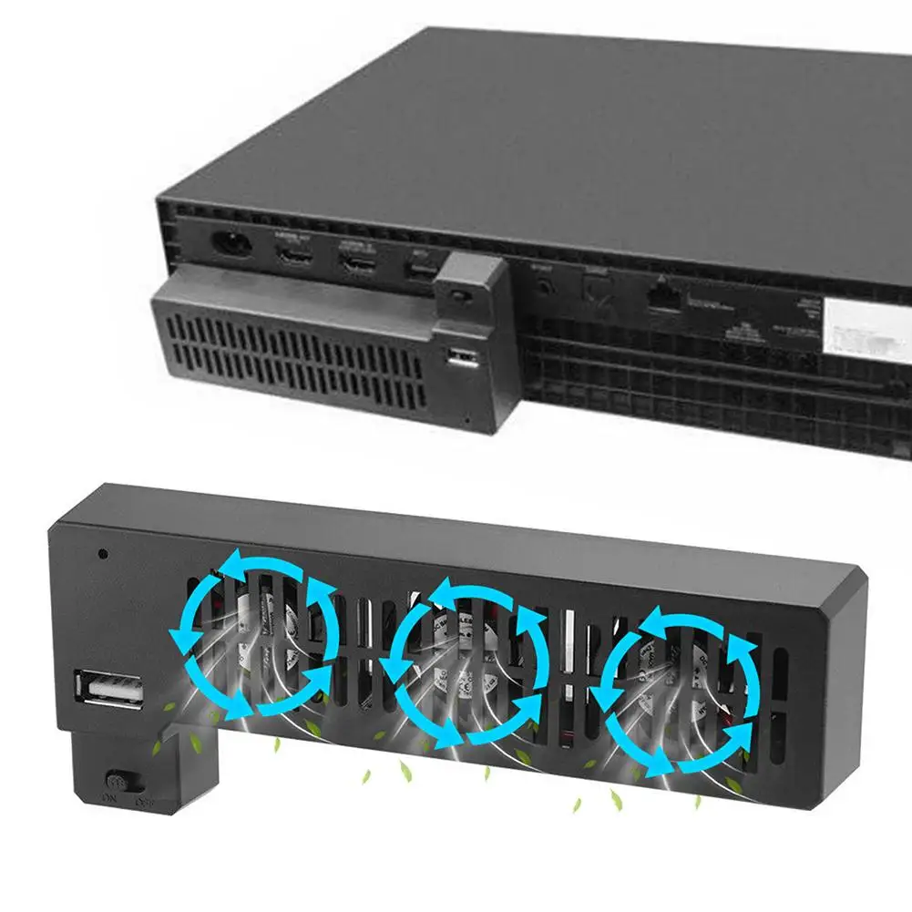 Вентилятор охлаждения управление кулером для Xbox One X консоль контроллер USB гаджет