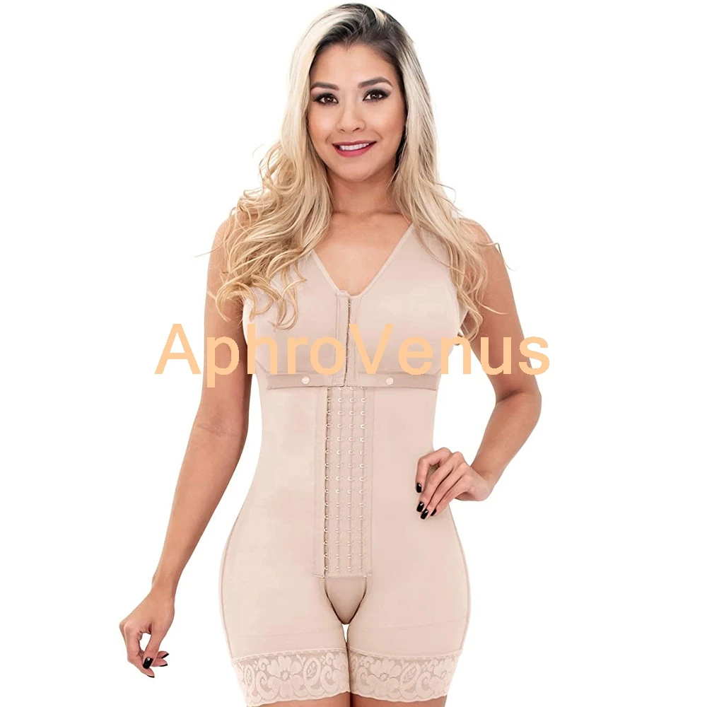 Fajas High Compression Garments Overbust Postpartum Recovery Slimming Body Shaper Waist Girdle Butt Lifter Shapewear