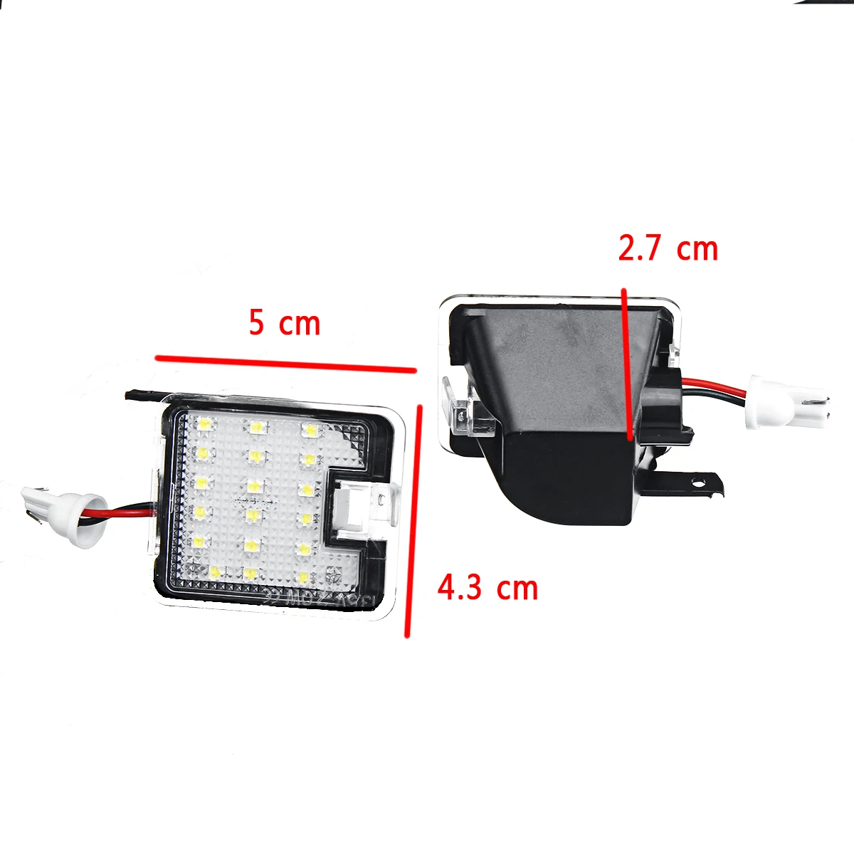 

Car Side Mirror Led SMD Puddle Lights Rear View Mirror Welcome Light For Ford for Mondeo MK4 IV 2007 2008 2009 2010 2012 - 2014