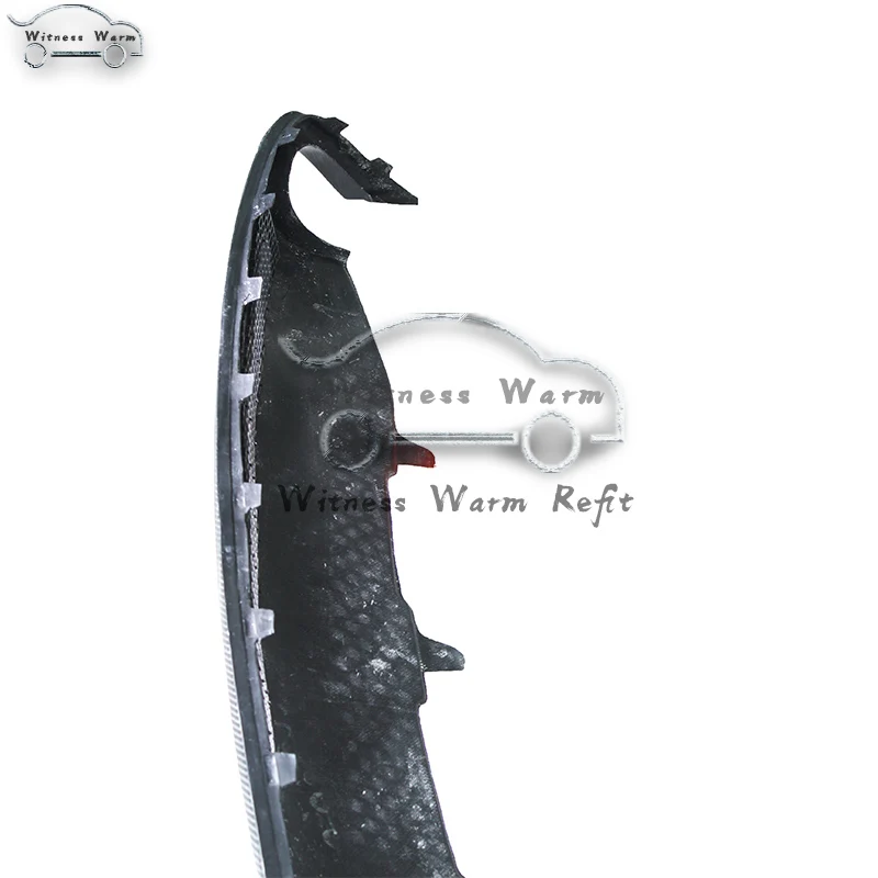 Carbon Fiber rear bumper lip spoiler diffuser for Audi A6 C7 SLINE sport bumper 2012 2013 FRP
