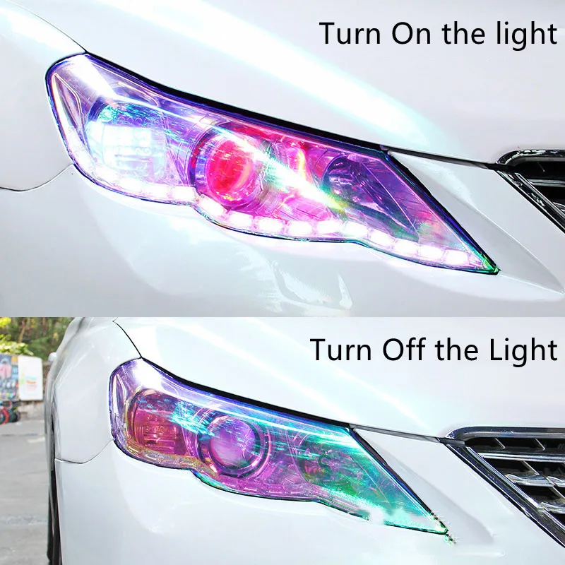 Пленка хамелеосветильник для фар пленка с функцией смены цвета автомобиля