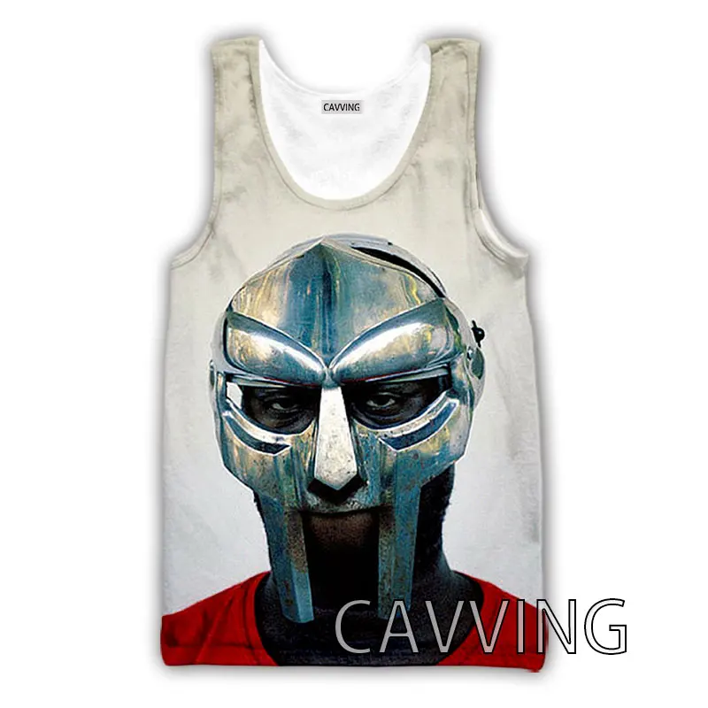 Лидер продаж майка CAVVING с 3D принтом Rapper MF Doom жилет в стиле Харадзюку летняя