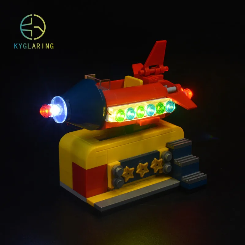 Kyglaring светодиодный светильник комплект совместимый для LEGO идеи 40335 ракета ездить