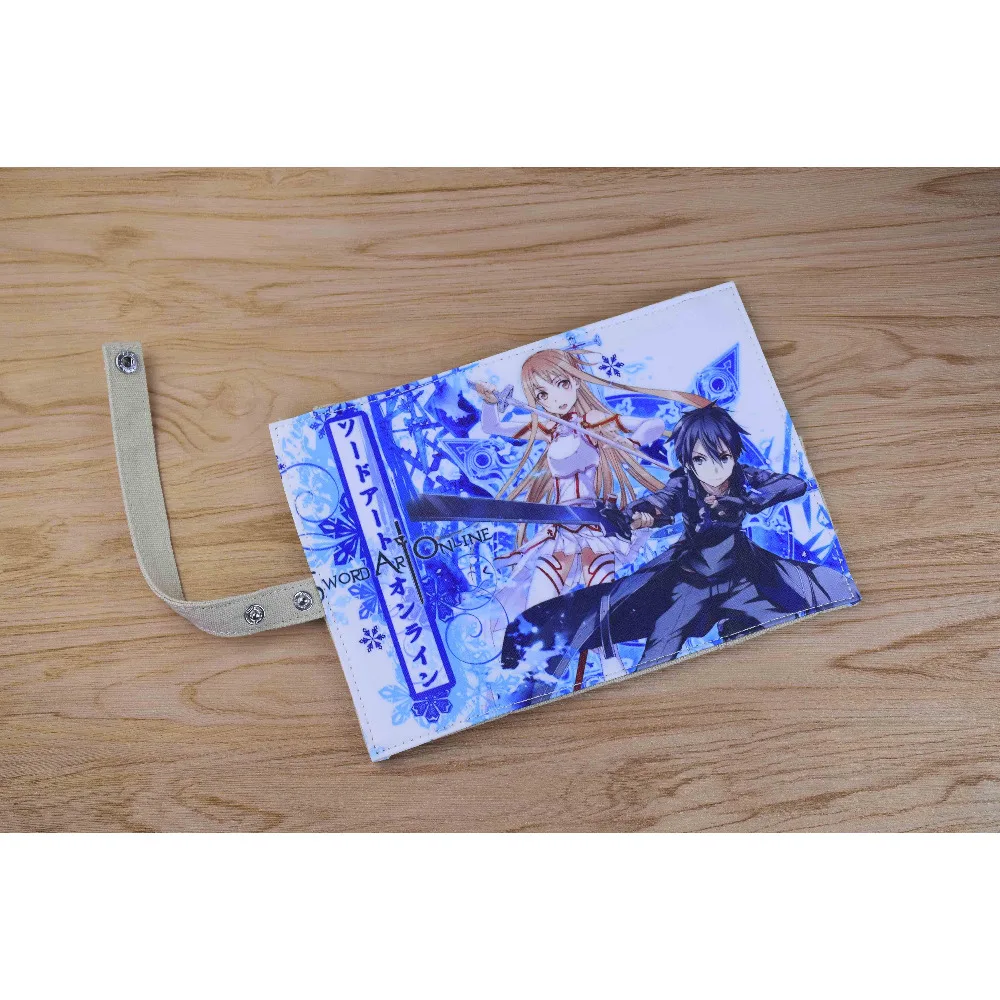 Новое поступление: аниме меч искусство онлайн Kirito & Yuuki Asuna холст канцелярский