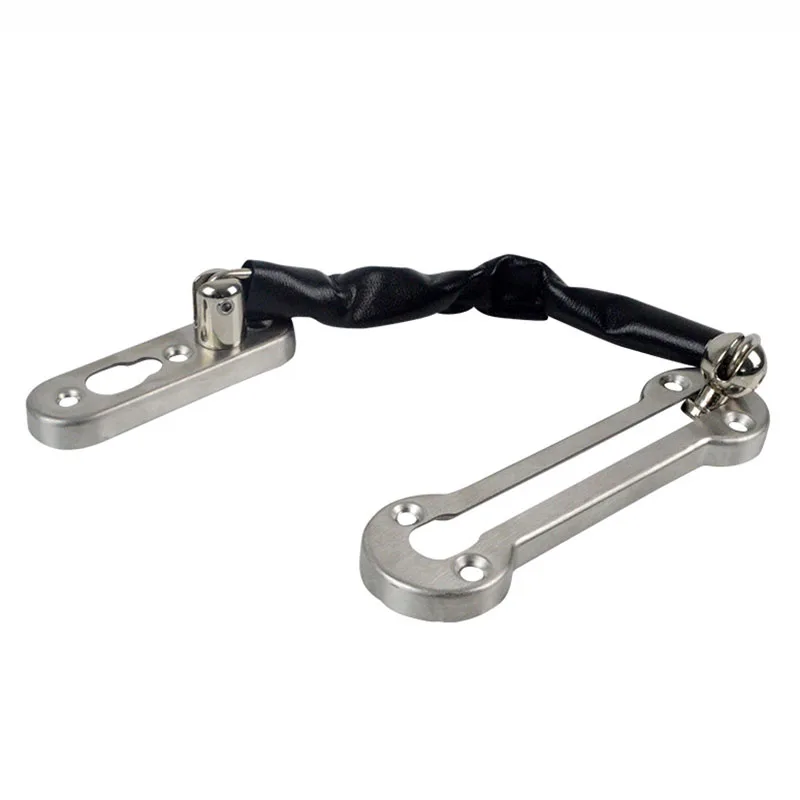 Нержавеющая сталь Дверная цепь замок замки для шкафов безопасность охранный DIY