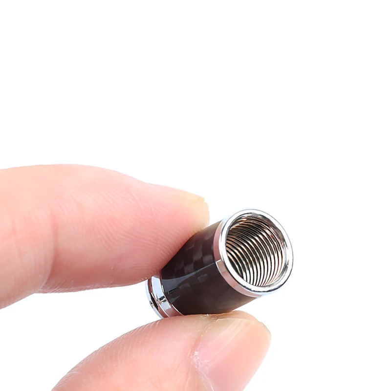 4 шт. TRD эмблема автомобиля из углеродного волокна пылезащитный колпачок для шины