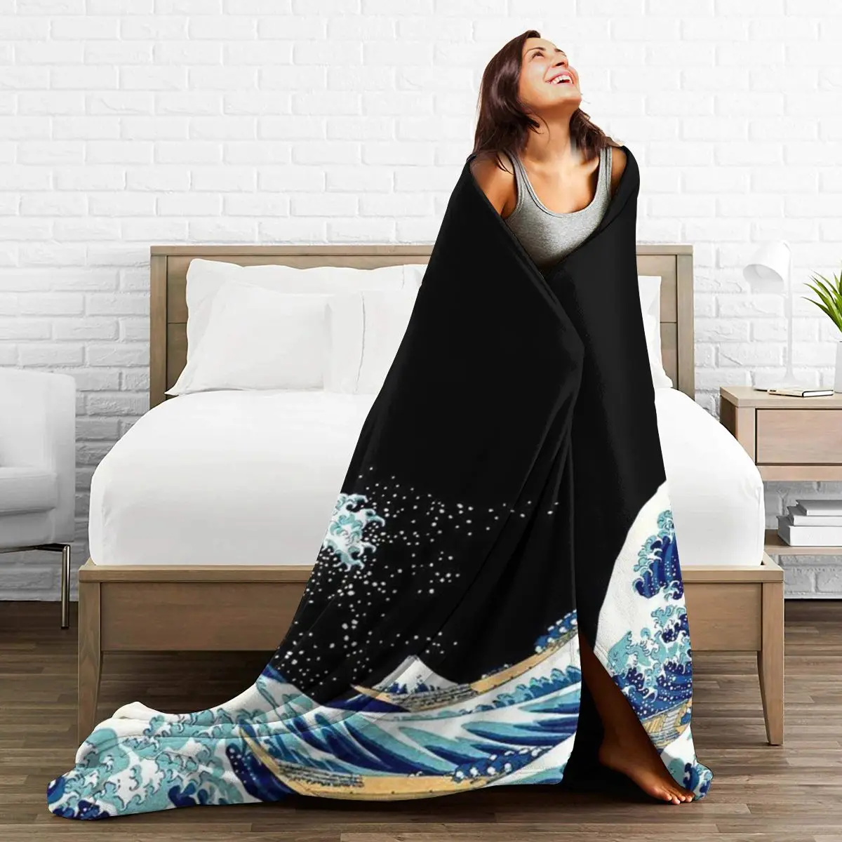 

3D Printed Blanket Draco Malfoy Collage Flange Blanket Bed Throw Soft Cartoon Printed Bedspread Bedspread Sofa Gift B0014
