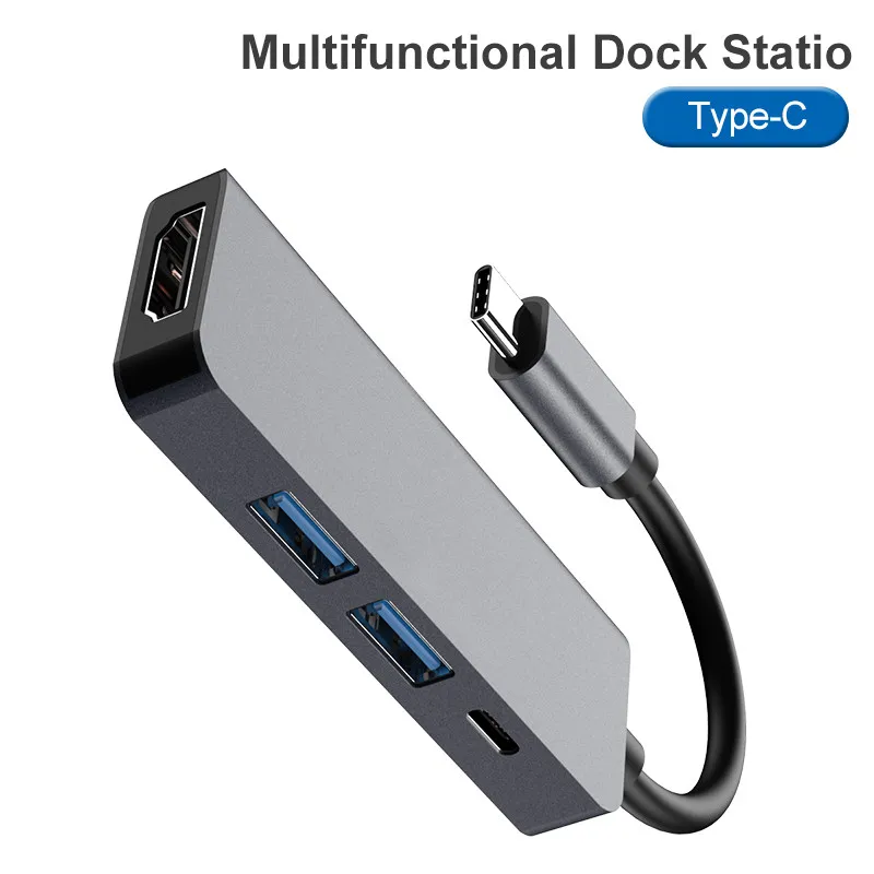 USB C концентратор тип на 2 3 0 HDMI адаптер док станция для MacBook Samsung Dex HUAWEI конвертер