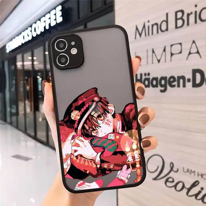 

Toilet Bound Hanako Kun Phone Cases matte transparent For iphone 7 8 11 12 plus mini x xs xr pro max cover