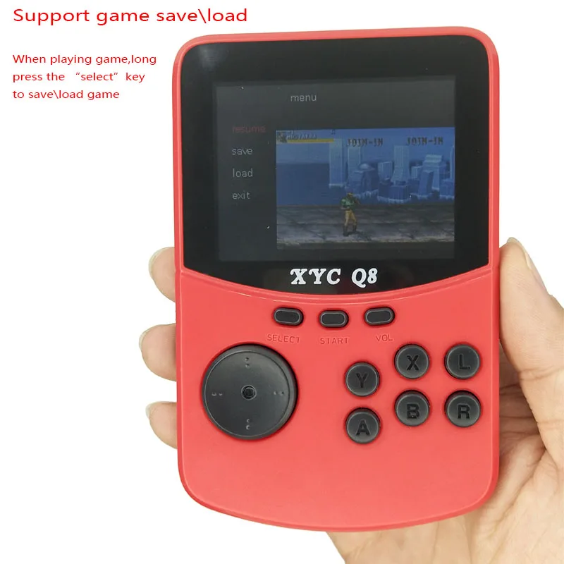 Handheld Retro Game Console for NES\MAME\MD\GBA\SFC Open Source Arcade Progress Save/Load 512M\64G TF card External Player | Электроника