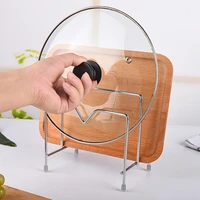 stainless steel pot cover rack kitchen cutting board rack pot cover rack cutting board chopping board storage rack