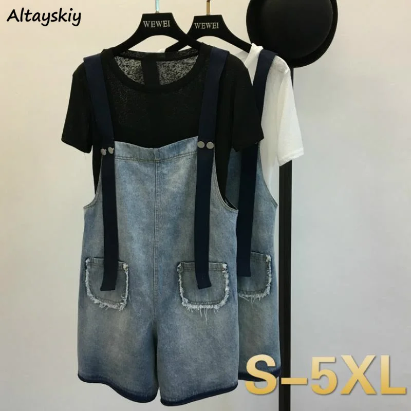 Комбинезоны для женщин джинсы отбеленные с меховой подкладкой Повседневные