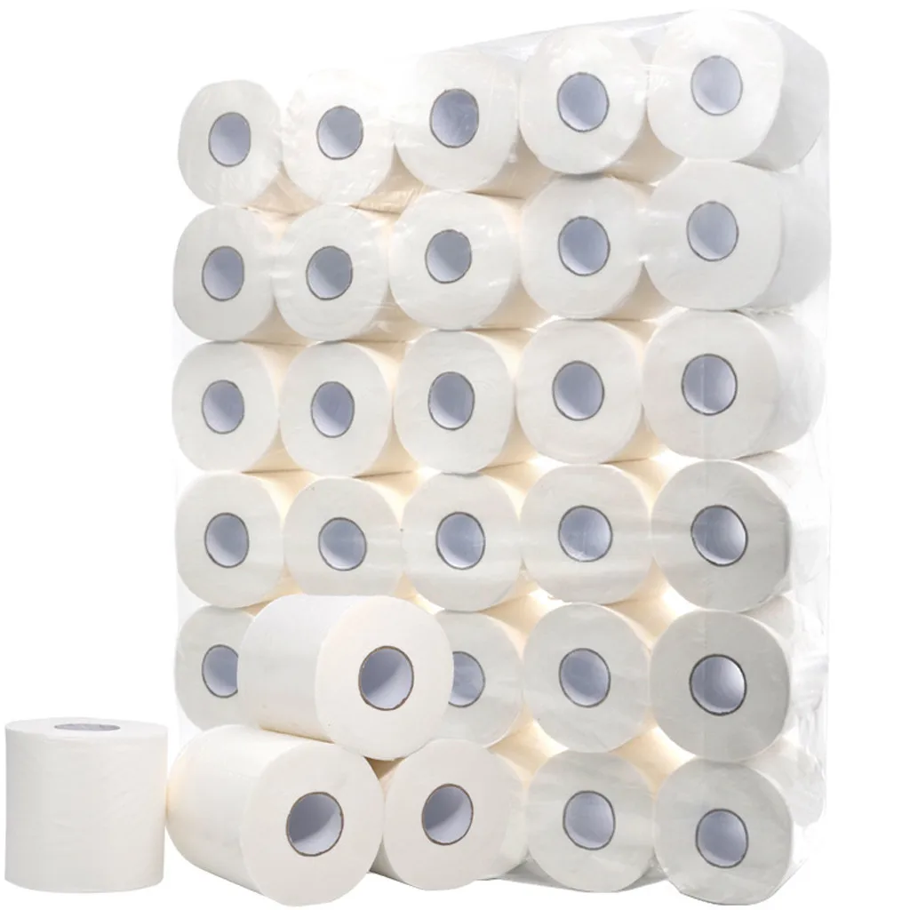 

Белый рулон туалетной бумаги рулон ткани 10 4Ply бумажные полотенца, ткани для дома туалетная бумага