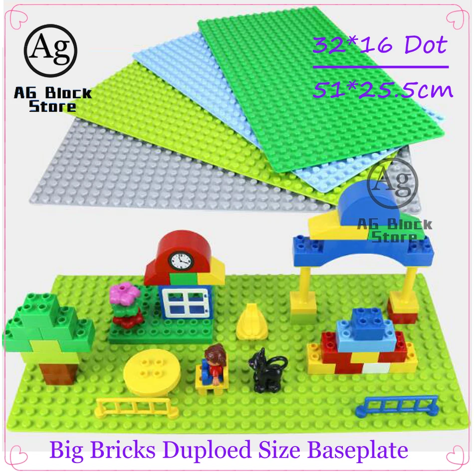 Блоки большого размера для крепления на руке 32*16 точечная DIY строительные блоки