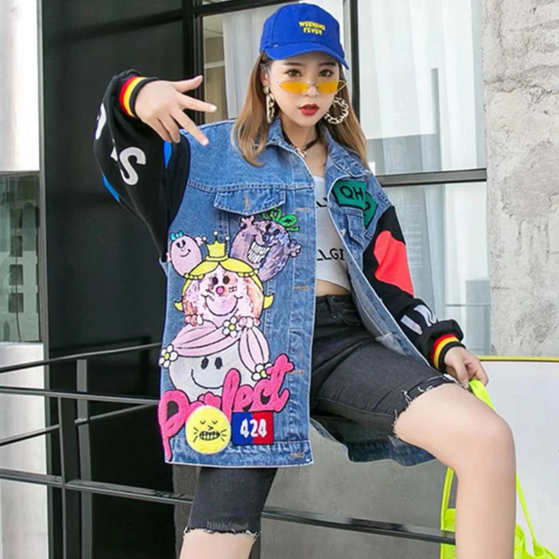 Таиланд популярный бренд 2020 новый стиль западный джинсовое пальто Женская