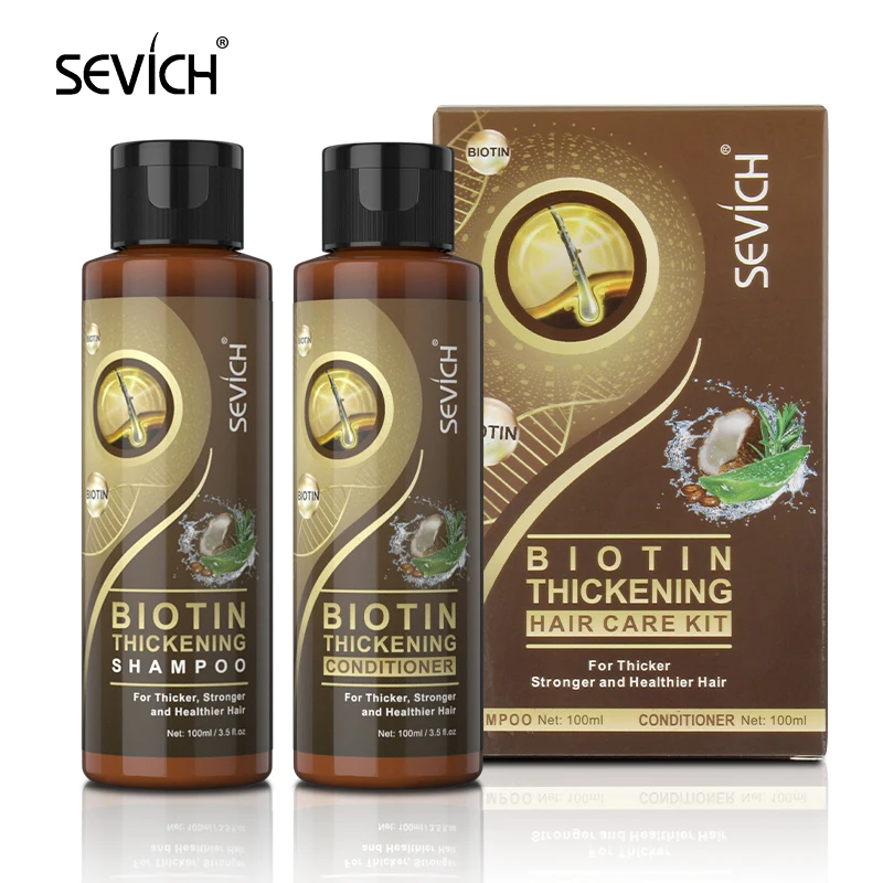 Набор для роста волос Sevich 2 шт./компл. Biotin шампунь против выпадения 100 мл
