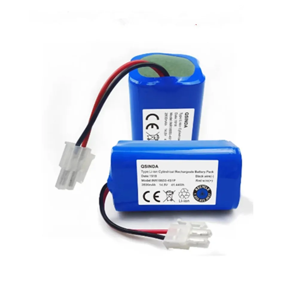

14,8 V 2800 мА/ч, 18650 Перезаряжаемые Lipo Батарея для робот пылесос аксессуары для Chuwi ilife A4 A4s A6 ILIFE Батарея