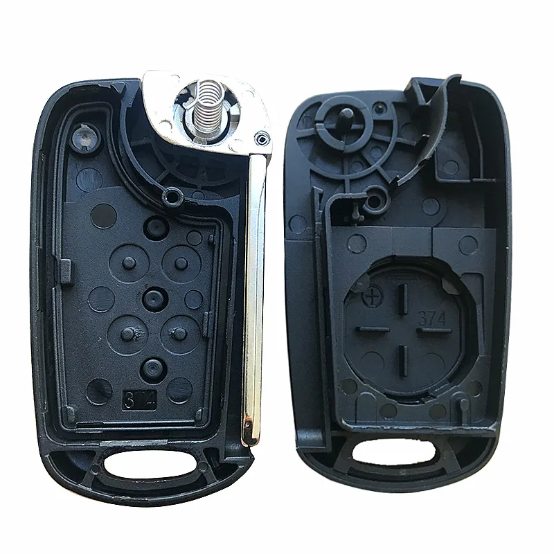 Новинка 3 кнопки откидной раскладной чехол с дистанционным управлением для HYUNDAI