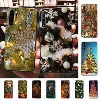 yinuoda christmas holiday tree new year phone case for huawei p30 40 20 10 8 9 lite pro plus psmart2019