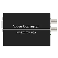 sdi to vga converter bnc hd 3g sdi to vga 1080p audio converter with sdi loop 3 5mm jack support up to 300m for monitor camera