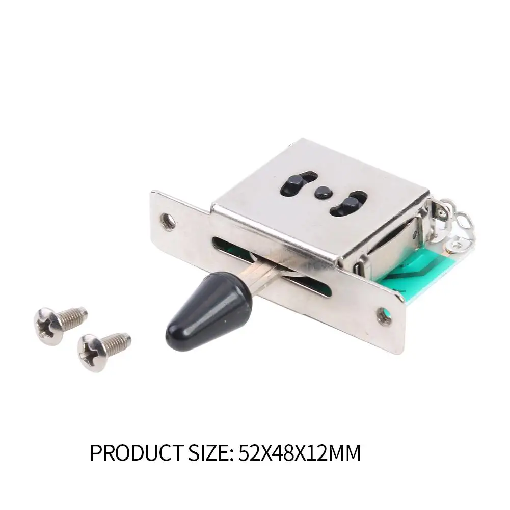 

Adjustable Three-speed Selector Electric Guitar Fine Workmanship Long Service Life Gear Pickup Switches Toggle Lever Switch