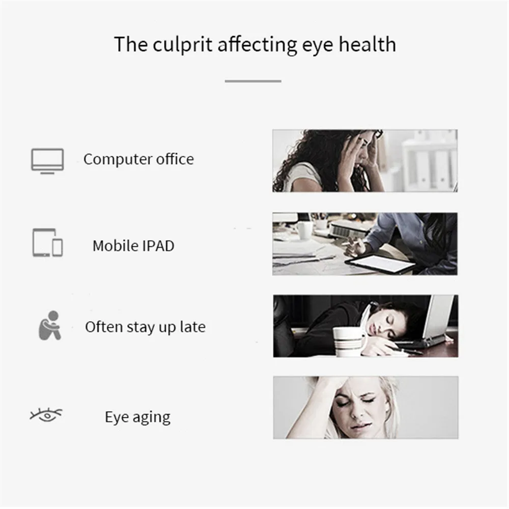 

RF Radio Frequency Eye Bags Massager Electric Facial Vibration Massager Mini Anti Wrinkle Face Lifting Eye Care Massage Device