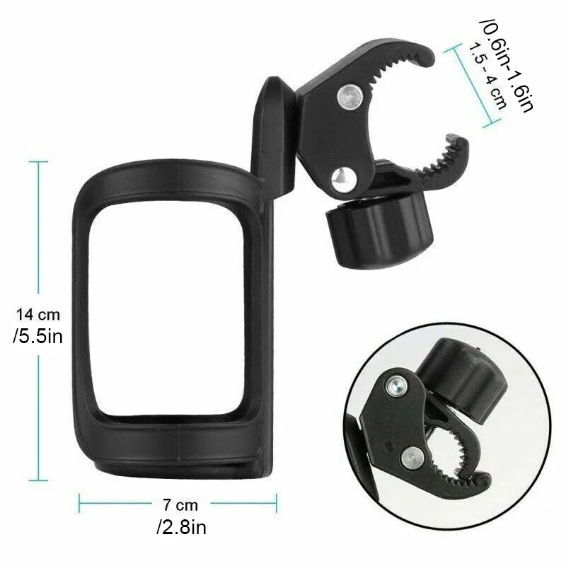 

1 Pc Stroller Cup Holder Water Cup Four-wheeled Umbrella Car Bottle Holder Mountain Bike Cup Holder Drink Bottle Holder