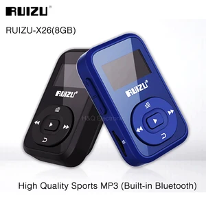 Mp3-плеер RUIZU X26 с Bluetooth, 8 Гб, поддержка FM-радио, SD-карты