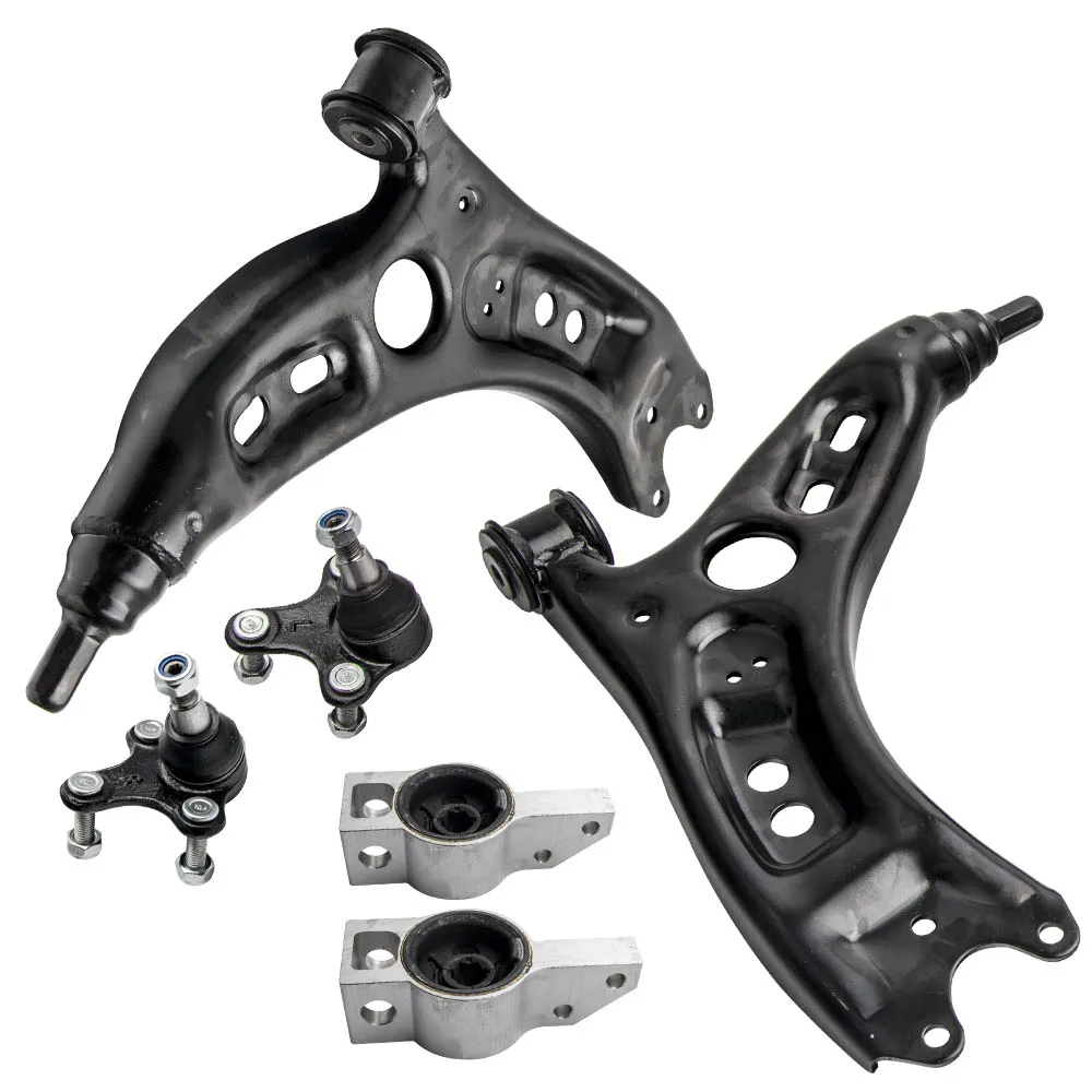 

Maxpeedingrods 2x wishbones + шариковый подшипник, передний подшипник для VW Passat 362 Tiguan 5N CC 35 для 5N0 407 151, 5N0 407 152