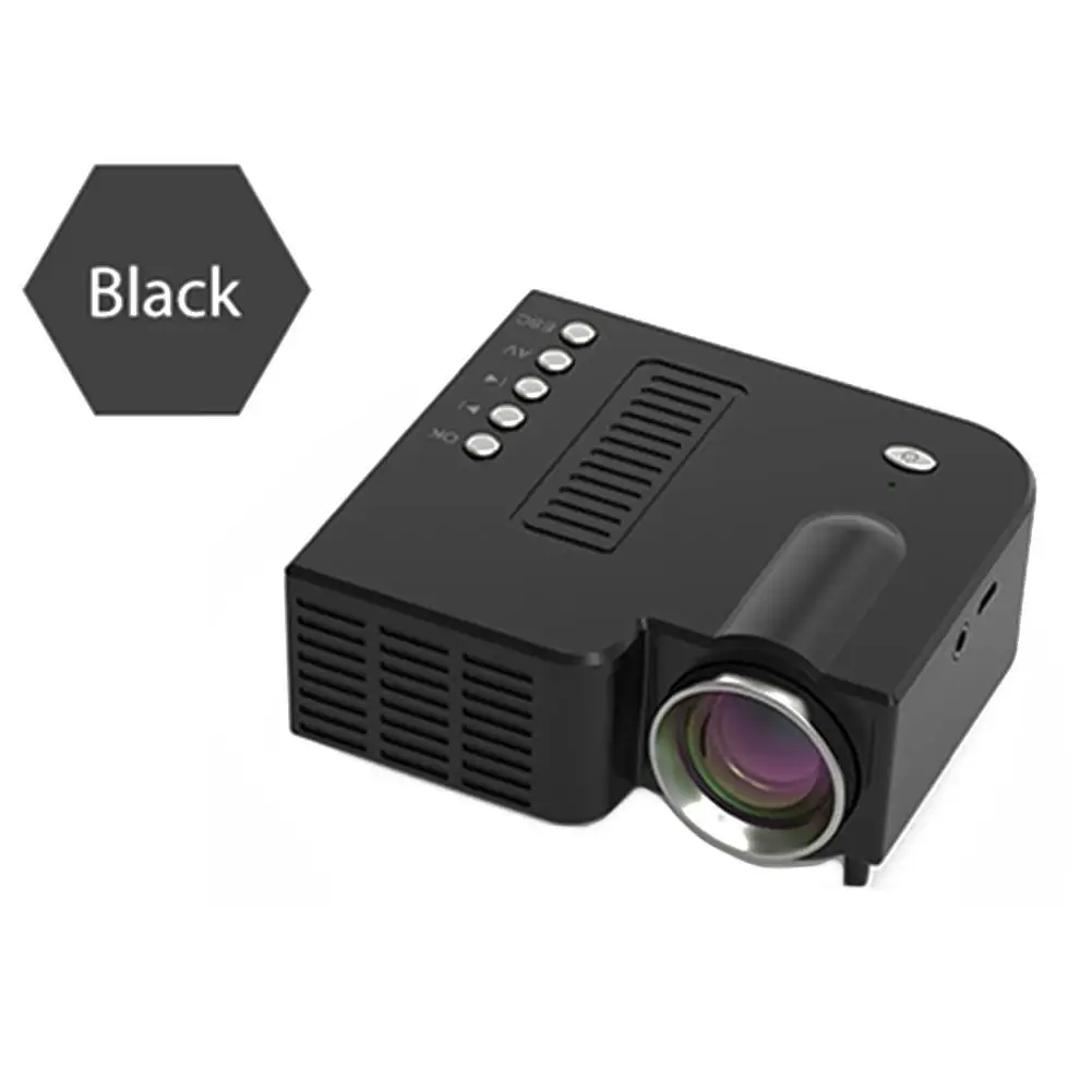 

Portable Video Projector Home Theater Cinema Office Supplie LCD Mini Projector Media Player For Smart Phones
