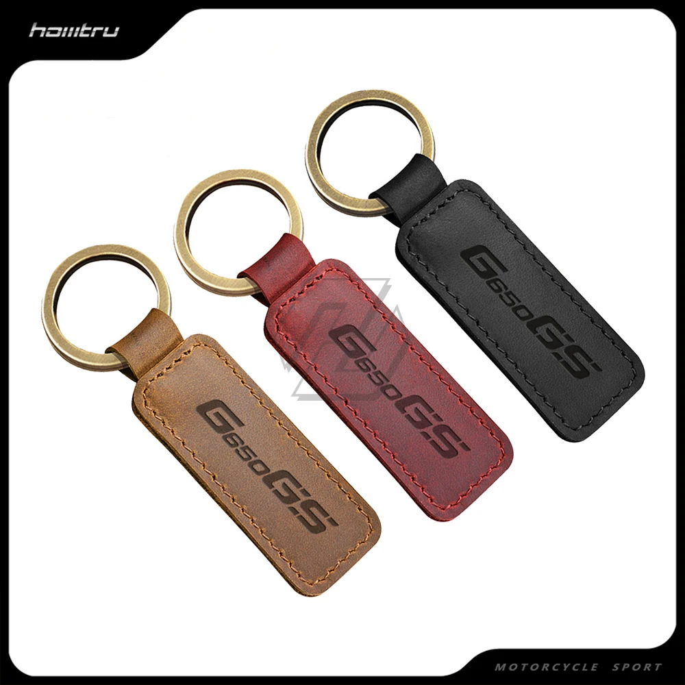 

Motorcycle Cowhide Keychain Key Ring Case for BMW Motorrad G650GS G650 GS