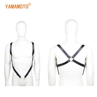 men sexy lingerie bdsm bondage pu leather belt chest harness clubwear night costumes adult exotic toys for women