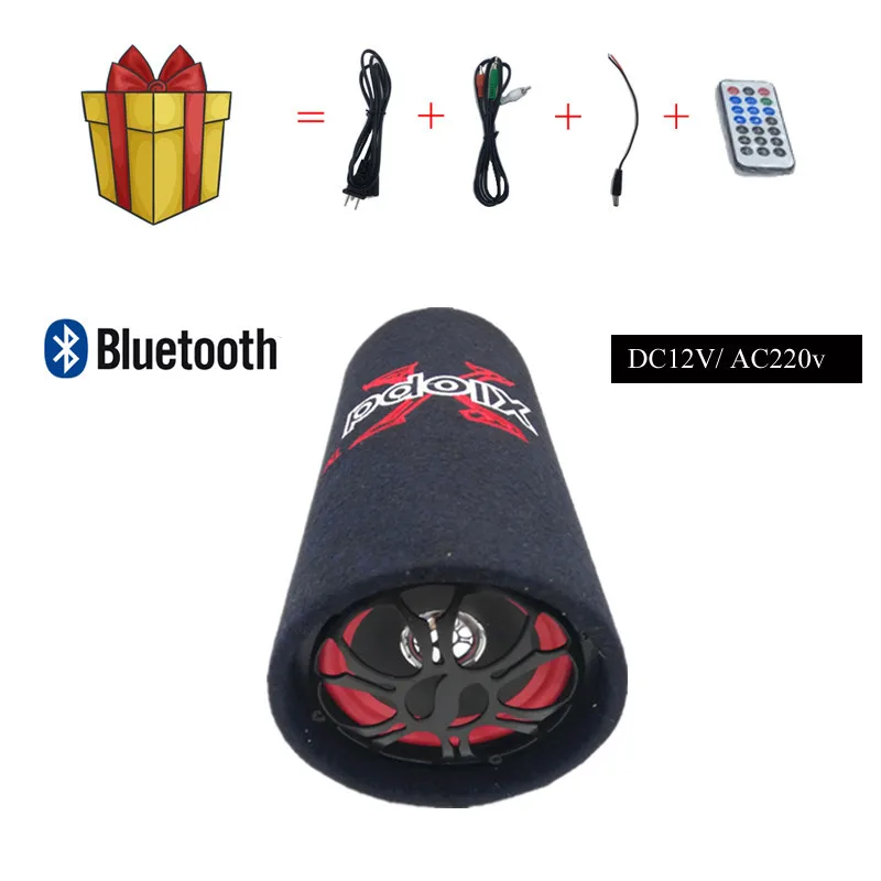 100W 5 Inch Active Speaker Bluetooth HiFi Stereo Audio Car Powerful Subwoofer DC12V AC220V Round Speaker Black Carpet Accessory 100W 5 Inch Active Speaker Bluetooth HiFi Stereo Audio Car Powerful Subwoofer DC12V AC220V Round Speaker Black Carpet Accessory