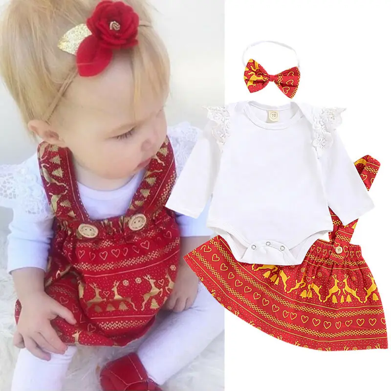 My First Christmas/Одежда для новорожденных девочек комбинезон с длинными рукавами и