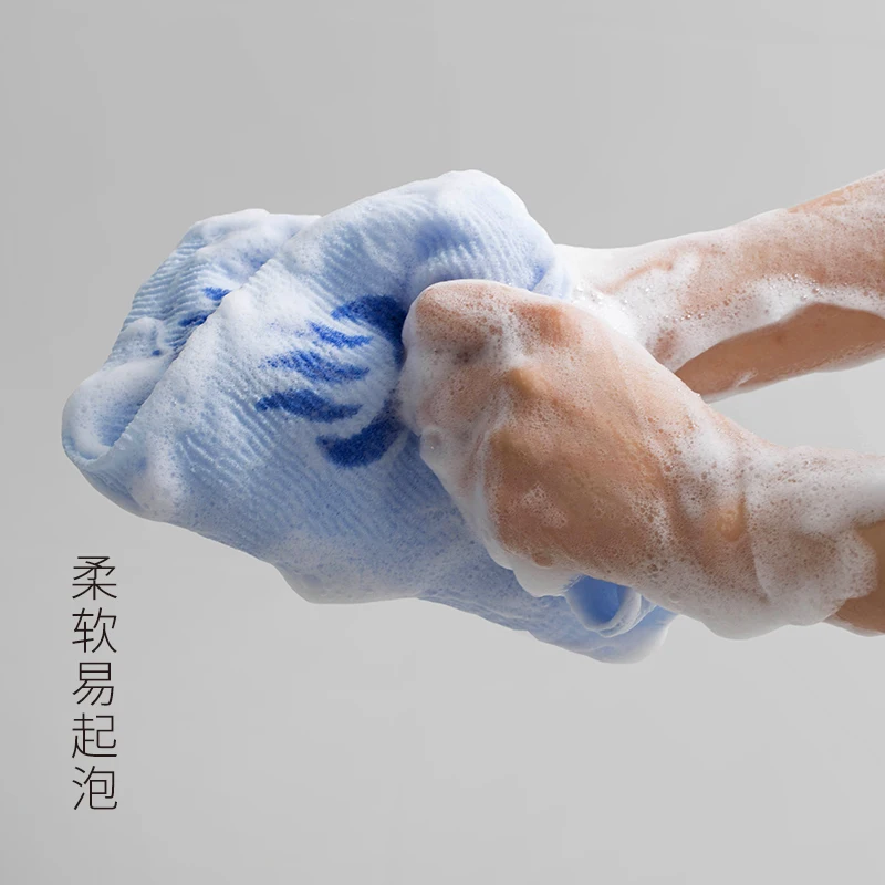 

Japan Special for Hot Spring Sponge Body Scrub Brush Rubbing Washcloth Bath Brush Dead Skin Removal Bathing Sponge Rapid Foaming